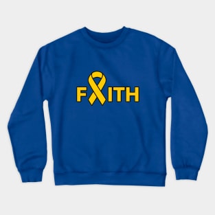 Go Gold with Faith Crewneck Sweatshirt